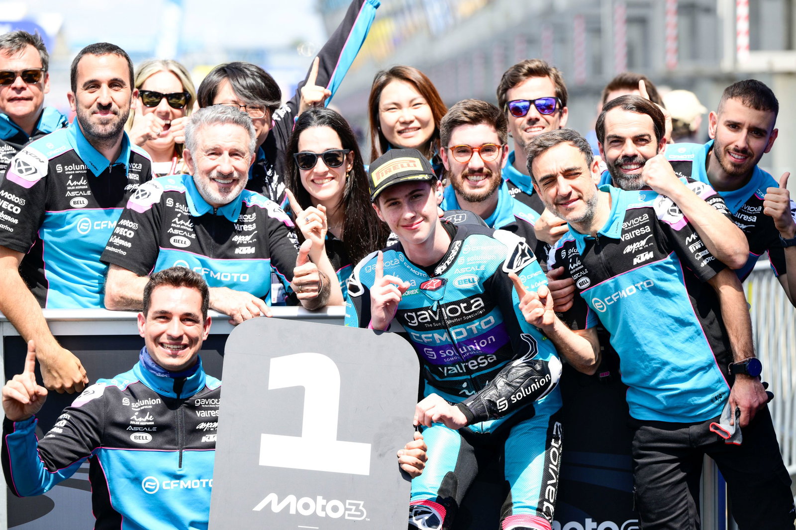 Maximo Quiles, Pole position, qualifying, Le Mans. French GP, Moto3, 10 May 2025